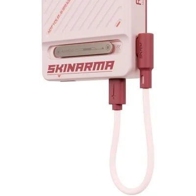 Skinarma magnetic powerbank with integrated stand 10000 mah 20w usb-c pd arc _ Pink